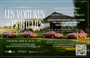 Portland Cars & Coffee & Les Voitures au Printemps – April 25th