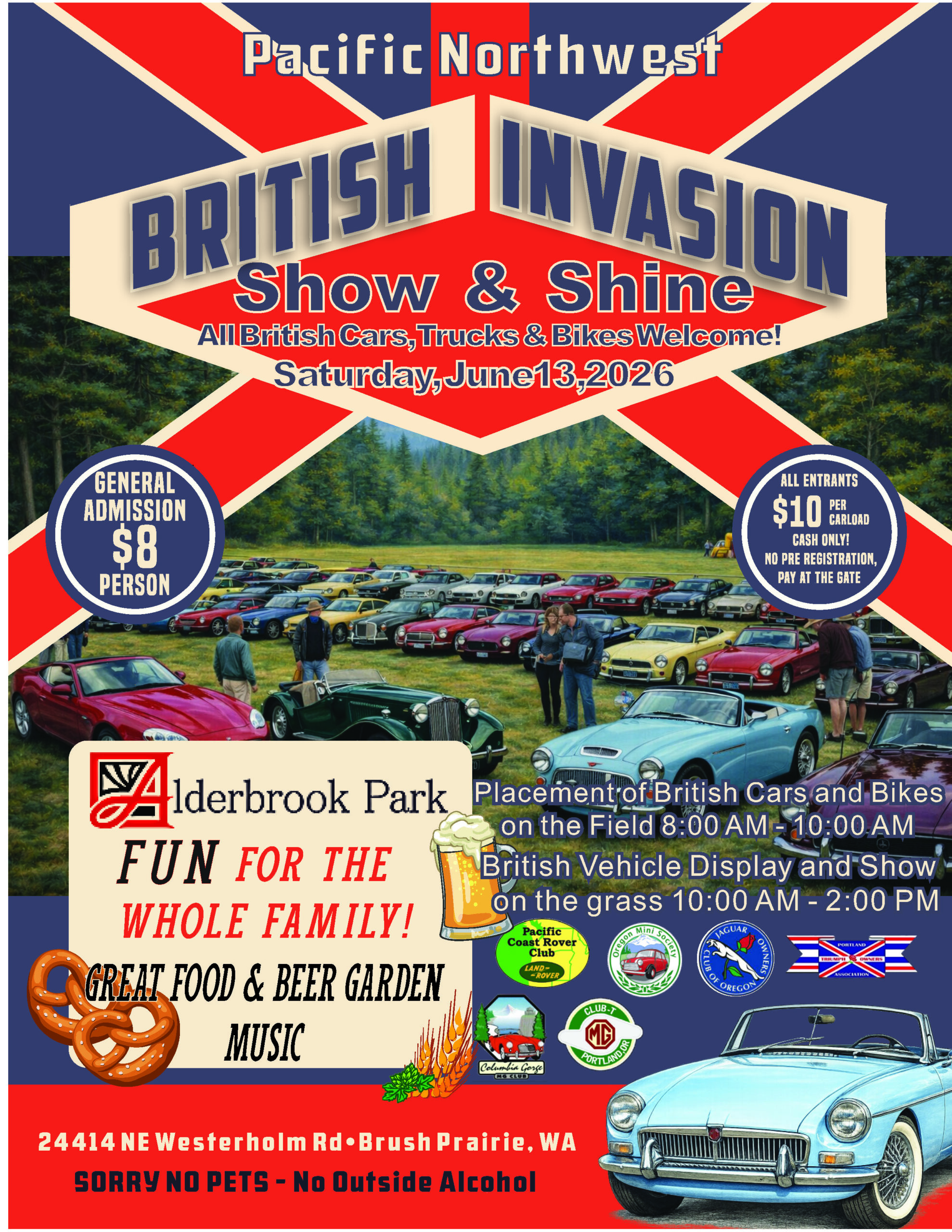 British Invasion Show 'n' Shine - June 13th
